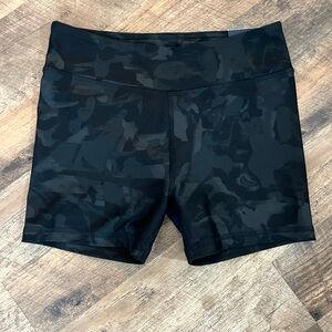 DSG Black Camo Girl’s Bike Shorts